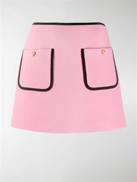 miu miu pink skirt|mini skirts miuccia prada.